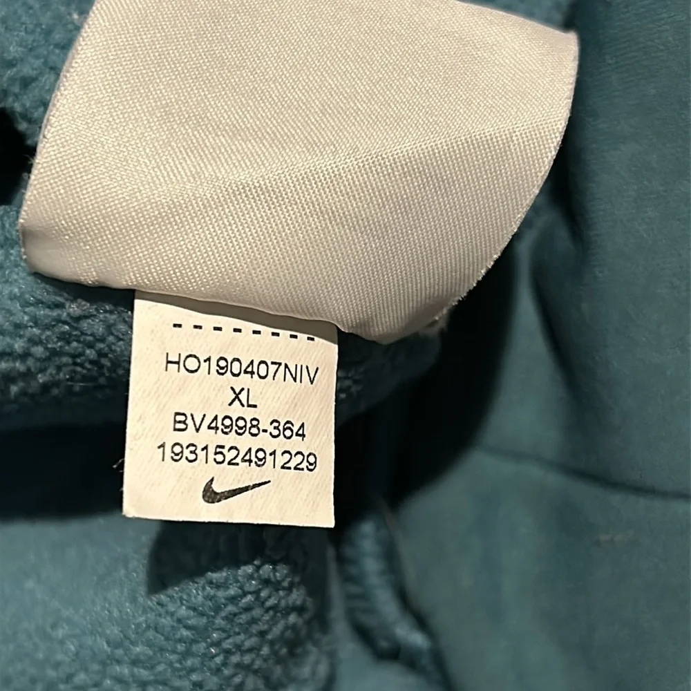 Nike Sportswear‎ Club Fleece Pullover Hoodie Sweatshirt Size XL Teal